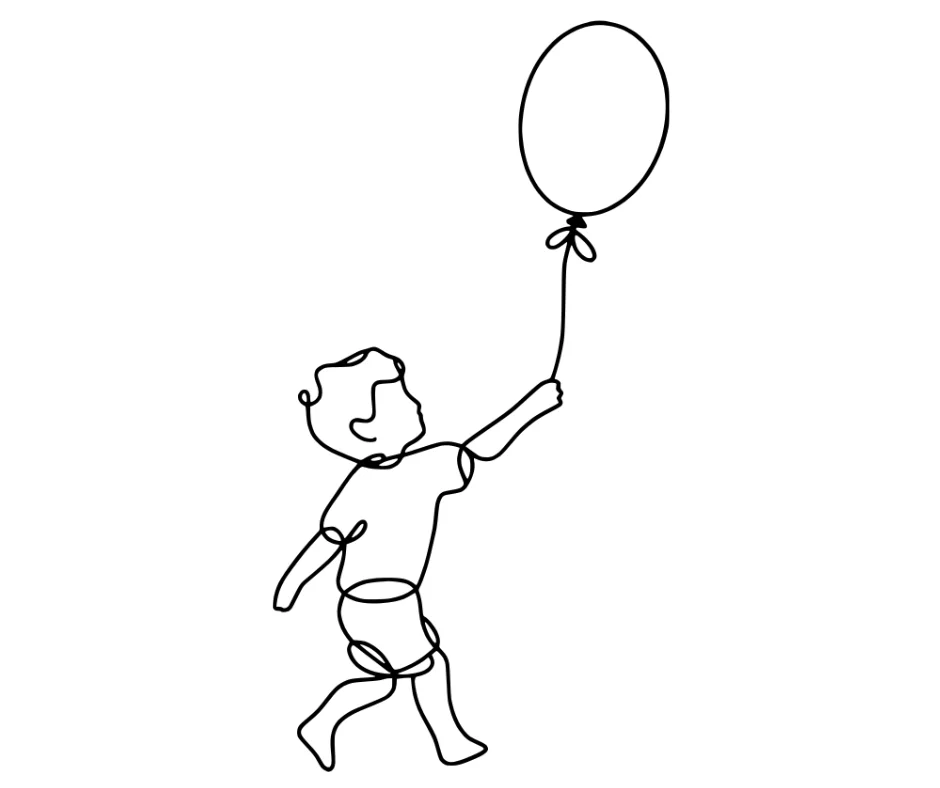 Line drawing illustration